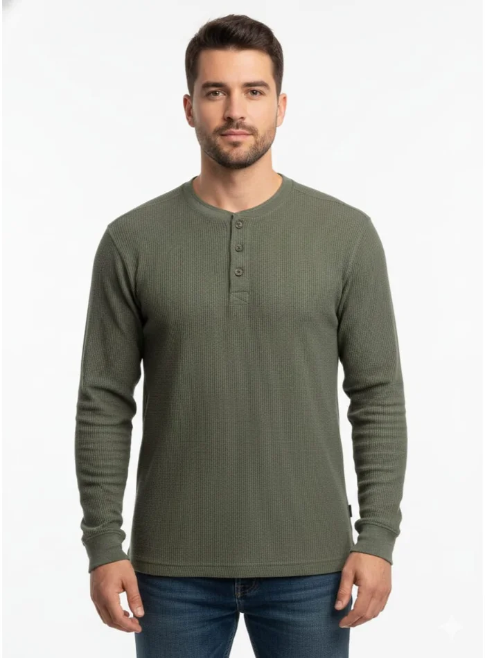 thermal shirt green
