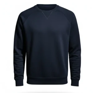 navy blue sweatshirt